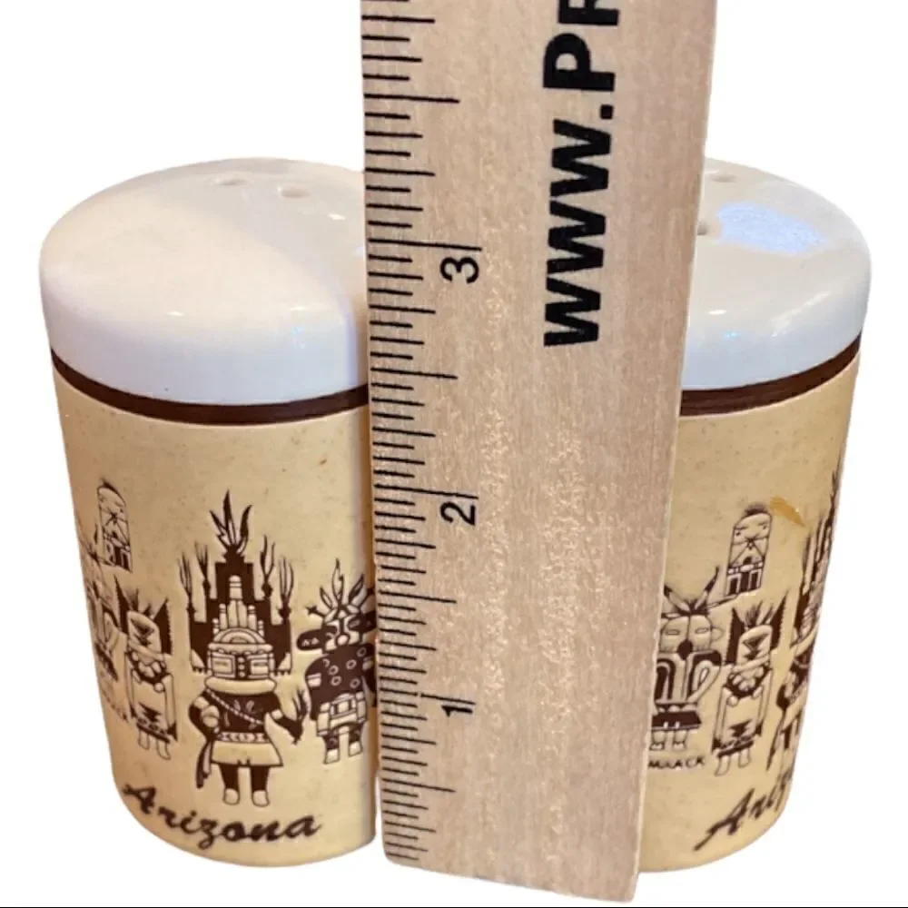 Arizona Salt and Pepper Shakers Ceramic